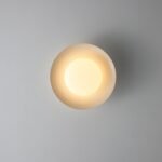 French Acrylic Round Ceiling Light - Image 13