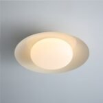 French Acrylic Round Ceiling Light - Image 14