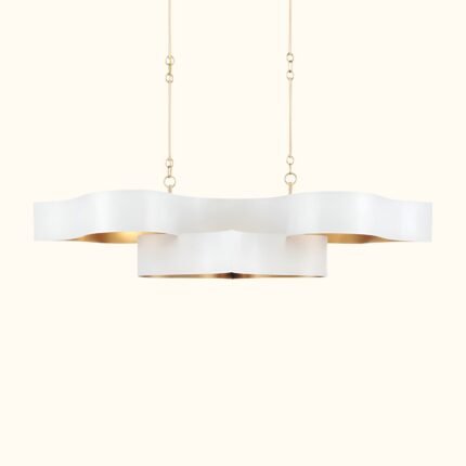 Grand Lotus Linear Chandelier