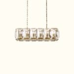 Harlow Crystal Rectangular Chandelier - Image 5