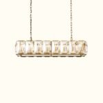 Harlow Crystal Rectangular Chandelier - Image 7