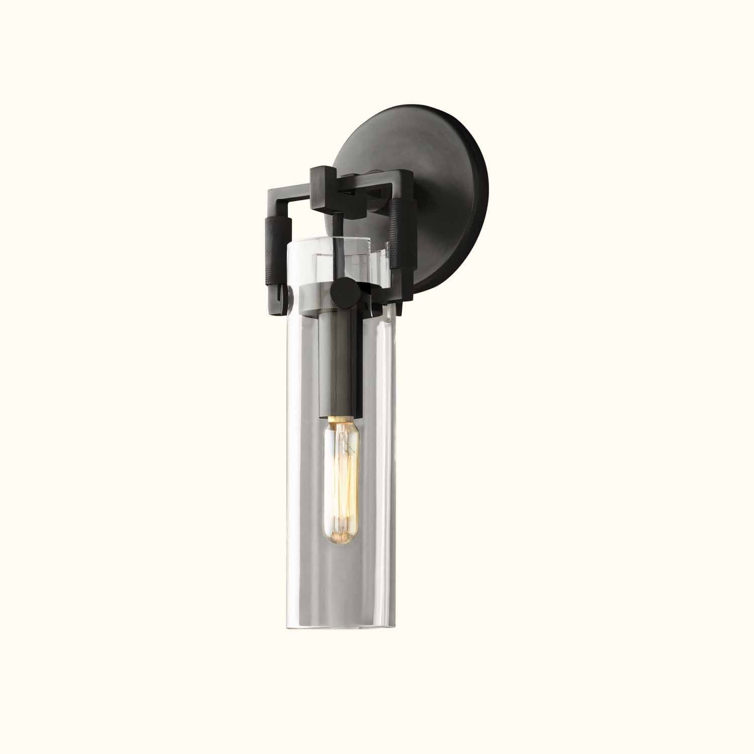 Machinist_Glass_Cylinder_Sconce_01 Machinist Glass Cylinder Sconce - Image 1