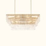 Marignan Tiered Rectangular Chandelier - Image 7