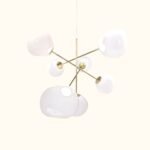 Melt LED Chandelier Chrome Large - Image 8