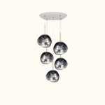 Melt Mini LED Smoke Round Pendant System