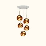 Melt Mini LED Smoke Round Pendant System - Image 9