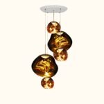 Melt Mini LED Smoke Round Pendant System - Image 10