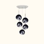 Melt Mini LED Smoke Round Pendant System - Image 11