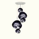 Melt Mini LED Smoke Round Pendant System - Image 12