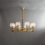 Orrefors_Ball_Brass_Chandelier_Visual_Comfort's_0009