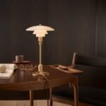 PH 2/1 Aged Brass Table Lamp - Image 4