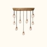 Pearl Rectangular Chandelier - Image 3