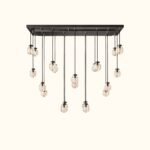 Pearl Rectangular Chandelier - Image 4