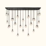 Pearl Rectangular Chandelier - Image 6