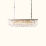 1920s Odeon Rectangular Chandelier - Image 14