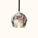 Boule De Cristal Clear Glass Cord Pendant Light - Image 8