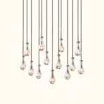 Rain Rectangular Chandelier - Image 9
