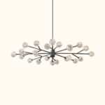 Boule De Cristal Clear Glass Oval Chandelier - Image 9
