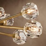 Boule De Cristal Clear Glass Oval Chandelier - Image 4