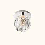 Boule De Cristal Clear Glass Petite Flushmount - Image 2