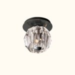 Boule De Cristal Clear Glass Petite Flushmount - Image 3
