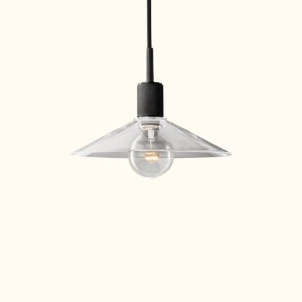 Utilitaire Glass Slope Shade Pendant Light