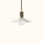 Utilitaire Glass Slope Shade Pendant Light - Image 4