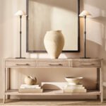 Utilitaire Linen Shade Table Lamp - Image 5